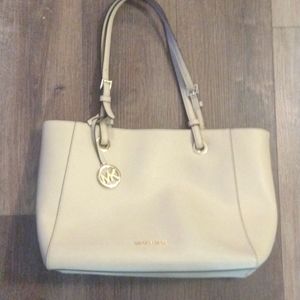 Tan Michael Kors tote